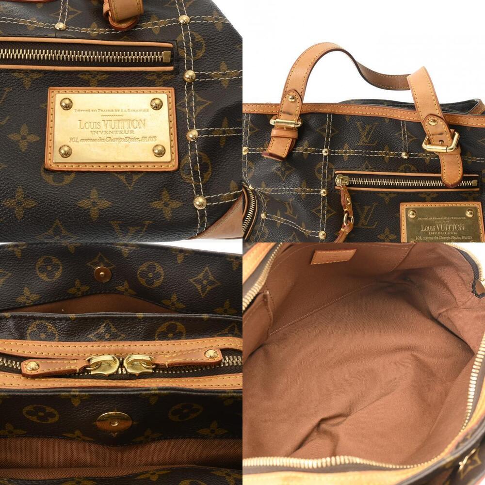 Louis Vuitton Monogram Rivet Brown Canvas Handbag - Picture 11 of 12